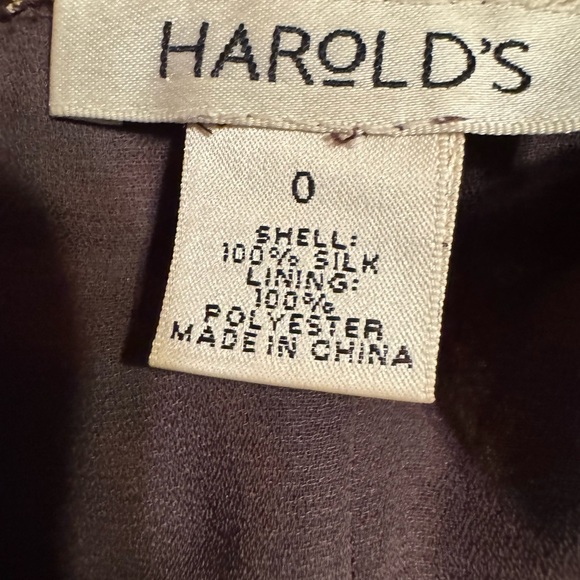 Women’s Size 0 Harold’s Multicolor Skirt - Picture 7 of 9